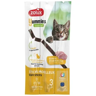 ZOLUX Miękkie przysmaki treningowe dla kota pałeczki YUMMIES indyk wątróbka (582191) - Przysmaki dla kotów - miniaturka - grafika 1