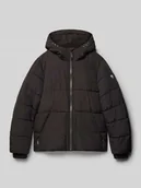 Kurtki i płaszcze dla chłopców - Kurtka zimowa o kroju regular fit z pikowaniem i naszywką z logo - miniaturka - grafika 1