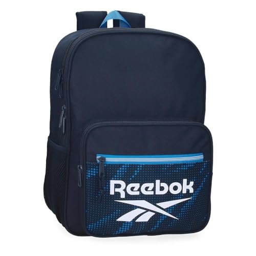 Reebok Jhon Plecak szkolny Niebieski 30x40x12 cms Poliester 14,4L by Joumma Bags, niebieski, plecak szkolny