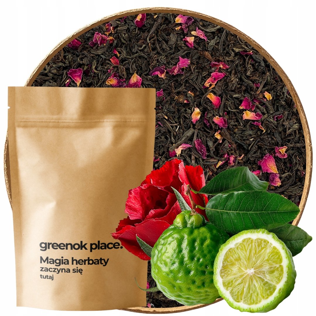 Herbata czarna Earl Grey Queen 1000g Ceyon z bergamotką