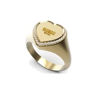Pierścionki - Pierścionek Guess Fine Heart Jubr01430Jwyg54 - miniaturka - grafika 1