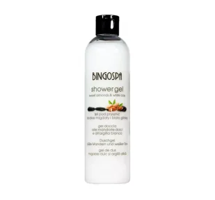 BingoSpa Żel pod Prysznic Słodkie Migdały i Biała Glinka 300ml BIN-113 - Kosmetyki do kąpieli - miniaturka - grafika 1