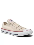 Trampki męskie - Converse Trampki Ctas Ox 159485C Beżowy - miniaturka - grafika 1