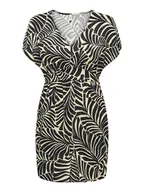 Sukienki - ONLY Sukienka w kolorze beżowo-czarnym - miniaturka - grafika 1