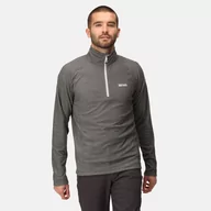 Bluzy męskie - Regatta Męski Polar z Suwakiem Montes Jasnoszary, Rozmiar: 3XL - miniaturka - grafika 1