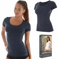 Koszulki i topy damskie - Koszulka damska T-SHIRT BRUBECK SS11020 - XL - miniaturka - grafika 1