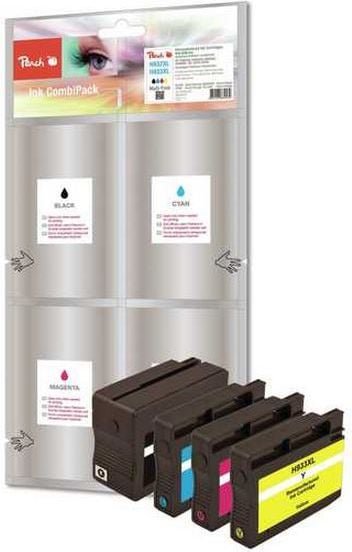 Tusz Peach tusz PI300-533 / No 932XL / 933XL cyan, magenta, yellow, black