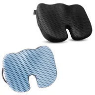 Poduszki, koce i materace lecznicze - Poduszka ortopedyczna do siedzenia 4FIZJO OP06, 35x45x7 cm - różne kolory - miniaturka - grafika 1