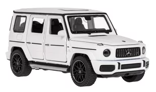 Mercedes-AMG G 63 biały RASTAR model 1:32 Metalowa karoseria + Ręcznie otwierane elementy - Zabawki zdalnie sterowane - miniaturka - grafika 1