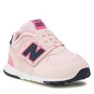 Sneakersy damskie - Sneakersy New Balance - NW574SP Różowy - miniaturka - grafika 1