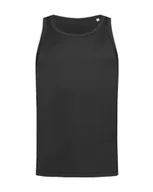 Koszulki męskie - Koszulka bez rękawów bokserka Stedman Active Sports Top Men ST8010 Black L - miniaturka - grafika 1