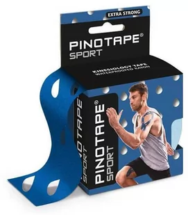 Kinesiology Tape o perforowanej powierzchni - wodoodporna taśma do kinesiotapingu dla sportowców i osób aktywnych fizycznie (Pino Tape Sport Water) - Apteczki i materiały opatrunkowe Kinesiology Tape o perforowanej powierzchni - wodoodporna taśma do kinesiotapingu dla sportowców i osób aktywnych fizycznie (Pino Tape Sport Water) - Apteczki i materiały opatrunkowe - miniaturka - grafika 1