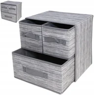 Meble modułowe i akcesoria - ORGANIZER NA BIELIZNĘ DO SZAFY SZUFLADA sz332 - miniaturka - grafika 1