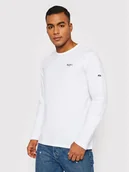 Koszulki męskie - Pepe Jeans Longsleeve Original Basic 2 Long N PM508211 Biały Slim Fit - miniaturka - grafika 1