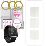 Akcesoria do smartwatchy - 3x Folia hydrożelowa MATOWA do Fitbit Blaze GunMetal - apgo Smartwatch Hydrogel MATTE Protection Ochrona na ekran smartwatcha - miniaturka - grafika 1