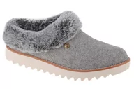 Kapcie damskie - Skechers Mountain Kiss - Foxy Foxtrot 113422-Gry, Damskie, Kapcie, Szary - miniaturka - grafika 1