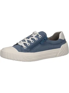 Caprice Skórzane sneakersy w kolorze niebieskim - Trampki damskie - miniaturka - grafika 1