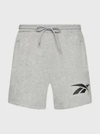 Spodenki męskie - Reebok Szorty sportowe Brand Proud HS6847 Szary Regular Fit - miniaturka - grafika 1