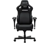 Fotele gamingowe - Anda Seat Kaiser 4 V2 XL Gamingowy do 150kg Tkanina Czarny - miniaturka - grafika 1