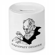 Skarbonki - SKARBONKA DZIEŃ DZIADKA NAJLEPSZY DZIADEK PREZENT z Nadrukiem ze Zdjęciem - miniaturka - grafika 1