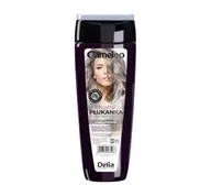 Farby do włosów i szampony koloryzujące - Delia Silver Płukanka do włosów 200 ml 0000045481 - miniaturka - grafika 1
