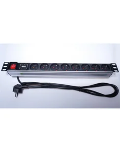 Premiumcord PDU-F10G08S/SURGE - Listwy zasilające - miniaturka - grafika 1
