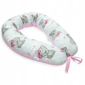 Poduszki do karmienia - Poduszka ciążowa do spania Karmienia Rogal typu V - miniaturka - grafika 1