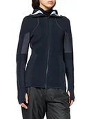 Bluzy damskie - adidas Mid-Layer Primeknit bluza damska, niebieska (tinley), XL - miniaturka - grafika 1