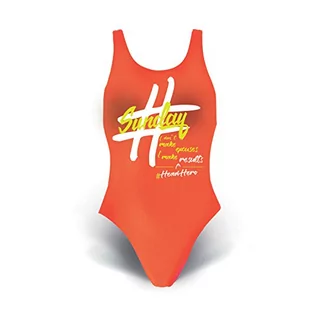 Stroje kąpielowe - HEAD Head SWS Swimweek Lady-Pbt kostium kąpielowy dla kobiet, koral, 46 452488 - grafika 1