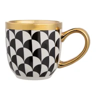 Kubki - Altom, C Gold Dream, kubek szeroki ze złotym uchwytem, 280 ml - miniaturka - grafika 1