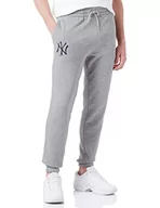 Spodenki męskie - New Era Męskie spodnie treningowe New York Yankees, Lghblk, XXL - miniaturka - grafika 1