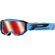 Gogle i okulary motocyklowe - Progrip Okulary 3303FL VISTA Turkusowy/Czarny z wielowarstwową soczewką 3348 Czerwony i w hołdzie przezroczysty obiektyw 3310 i 1 opakowanie nr. 10 Soczewki Rozdzierające 3370 - miniaturka - grafika 1