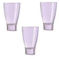 Kubki - KUBEK SZKLANKA SZKLANKI DO NAPOJÓW 370 ml ZESTAW KOMPLET 3 szt - miniaturka - grafika 1