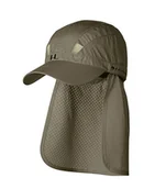 Czapki męskie - FERRINO Czapka FERRINO Desert Cap sand rozmiar uni z odpinaną osłoną karku - miniaturka - grafika 1