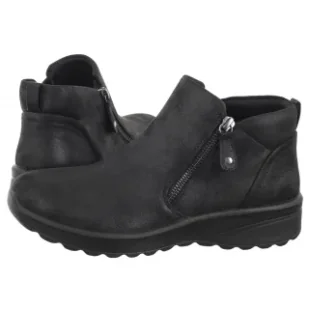 Botki Lovely Vibe Fall In Bloom Black 158952/BBK (SK195-a) Skechers - Botki damskie - miniaturka - grafika 1
