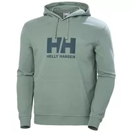 Bluzy męskie - Helly Hansen Męska bluza z kapturem z logo Hh - miniaturka - grafika 1