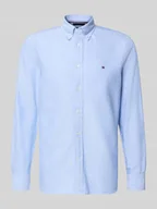 Koszule męskie - Koszula casualowa o kroju regular fit z czystej bawełny - miniaturka - grafika 1