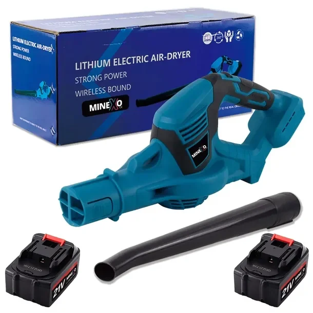 2 X Dmuchawa Do Liści Akumulatorowa Mocna 12000rpm