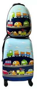 Koparka Traktor Auta Walizka Dzieci Bagaż Plecak - Walizki - miniaturka - grafika 1