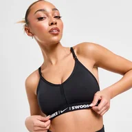 Bielizna sportowa damska - NIKE BRA W NK DF INDY BRA GLS PERFORMANCE - Nike - miniaturka - grafika 1