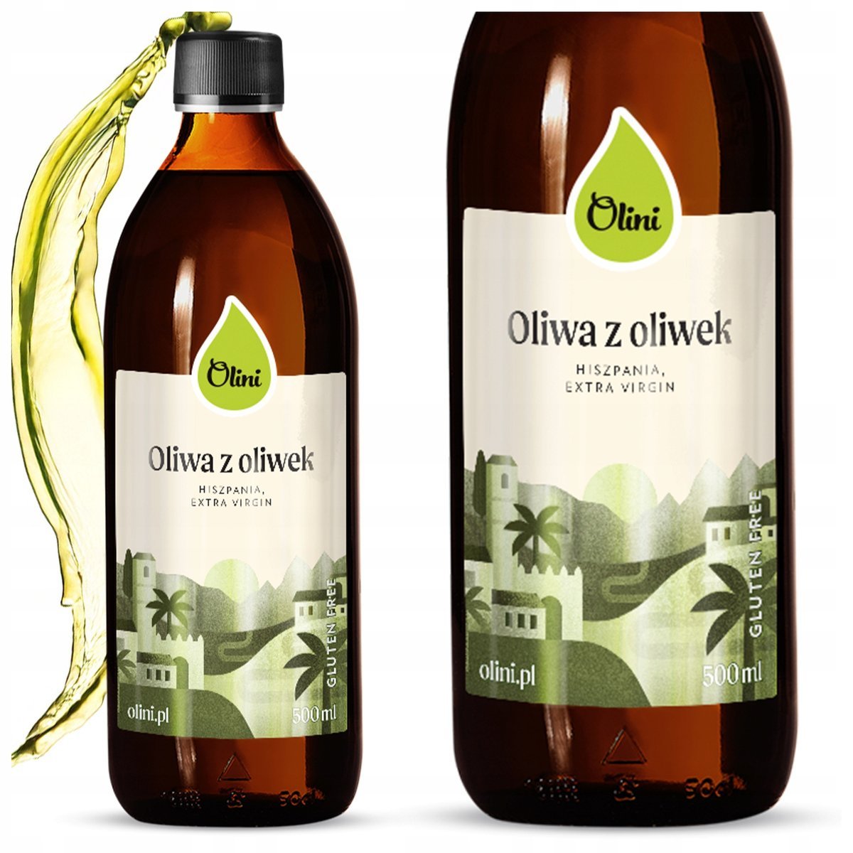 Oliwa z oliwek extra virgin tłoczona na zimno 500 ml