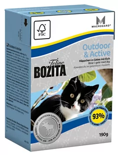 BOZITA Feline Outdoor Active 190g - Mokra karma dla kotów - miniaturka - grafika 1