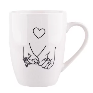 Kubek baryłka, ALTOMDESIGN, In Love, biały, 300 ml - Kubki - miniaturka - grafika 1