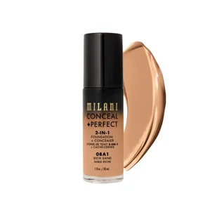 Milani Milani RICH SAND Conceal + Perfect 2-in-1 Foundation + Concealer Podkład 30ml - Podkłady do twarzy - miniaturka - grafika 1