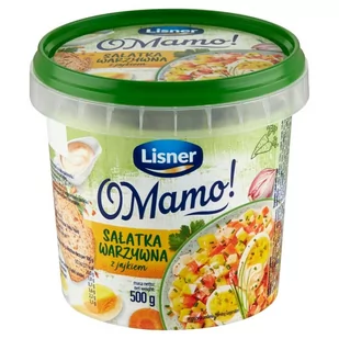 Lisner O Mamo! Sałatka warzywna z jajkiem 500 g - Konserwy i dania rybne - miniaturka - grafika 1