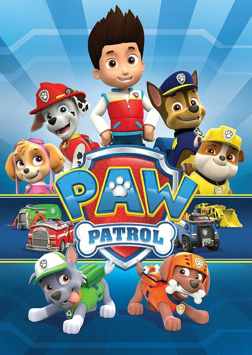 PODKŁADKA POD MYSZ Z Nadrukiem 22x18 cm Psi Patrol Paw Patrol Tekst Prezent