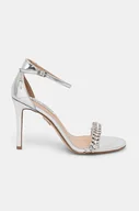 Sandały damskie - Steve Madden sandały Brazen-R kolor srebrny SM11002844 - miniaturka - grafika 1