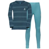 Odzież sportowa dziecięca - Komplet bielizny termoaktywnej dziecięcej Odlo ACTIVE WARM ECO SET - miniaturka - grafika 1