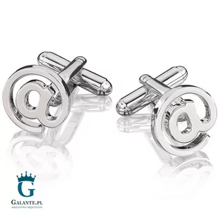 Galante Spinki do mankietów X2 eMail PSN052/084 - Spinki do mankietów i krawatów - miniaturka - grafika 1