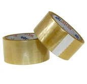 Taśmy klejące - Taśma klejąca transparentna Solvent 48/60 -36 rolek +lista - miniaturka - grafika 1